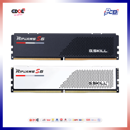 GSKILL Ripjaws S5 DDR5-6000 UDIMM RAM, CL 32-38-38-96 1.35V