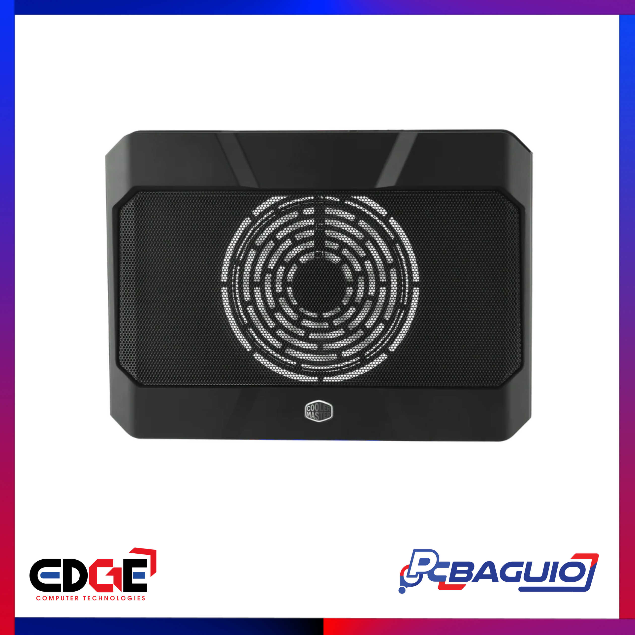 COOLERMASTER Notepal X150 Spectrum Laptop Cooler, Up to 17, 1000rpm, Black 2