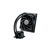 COOLERMASTER MasterLiquid Lite 120 AIO Liquid CPU Cooler, single fan ...