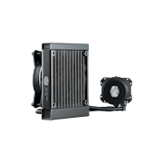 COOLERMASTER MasterLiquid Lite 120 AIO Liquid CPU Cooler, single fan ...