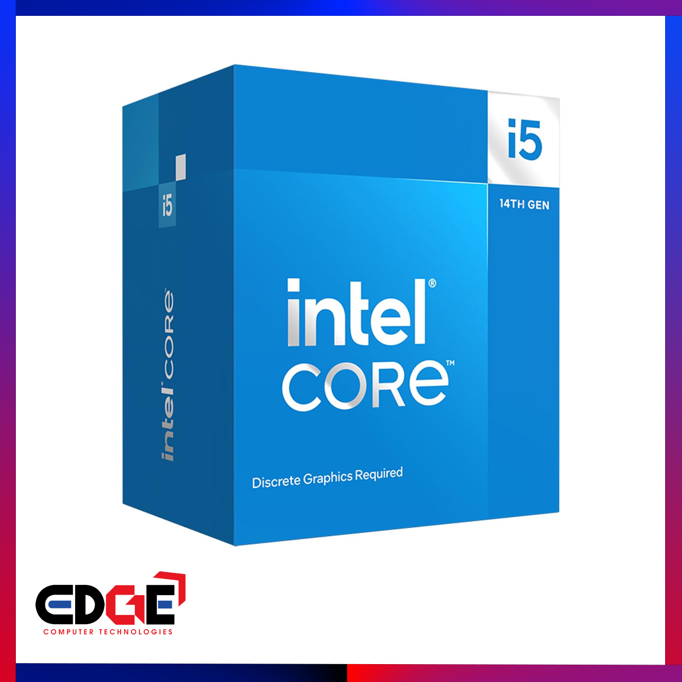 thumbnail image 2 of Intel Core I5-14400F Desktop Processor - 10 Core 14th Gen CPU Up To 4.7 GHz 2 of 6