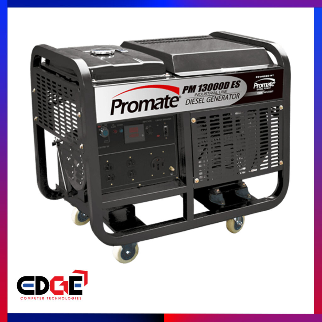 PROMATE PM13000D ES Open Diesel Generator – EDGE Computer Technologies