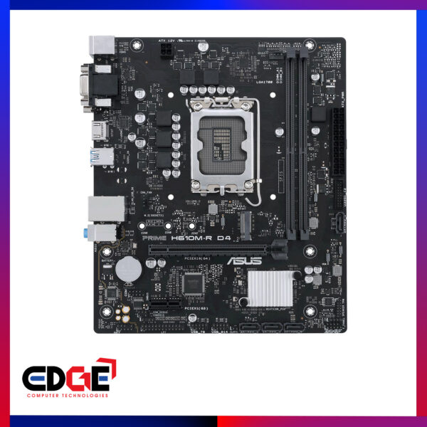 Asus Intel R ASUS Prime H610M-R D4 Intel Motherboard | LGA 1700 – EDGE Computer ...