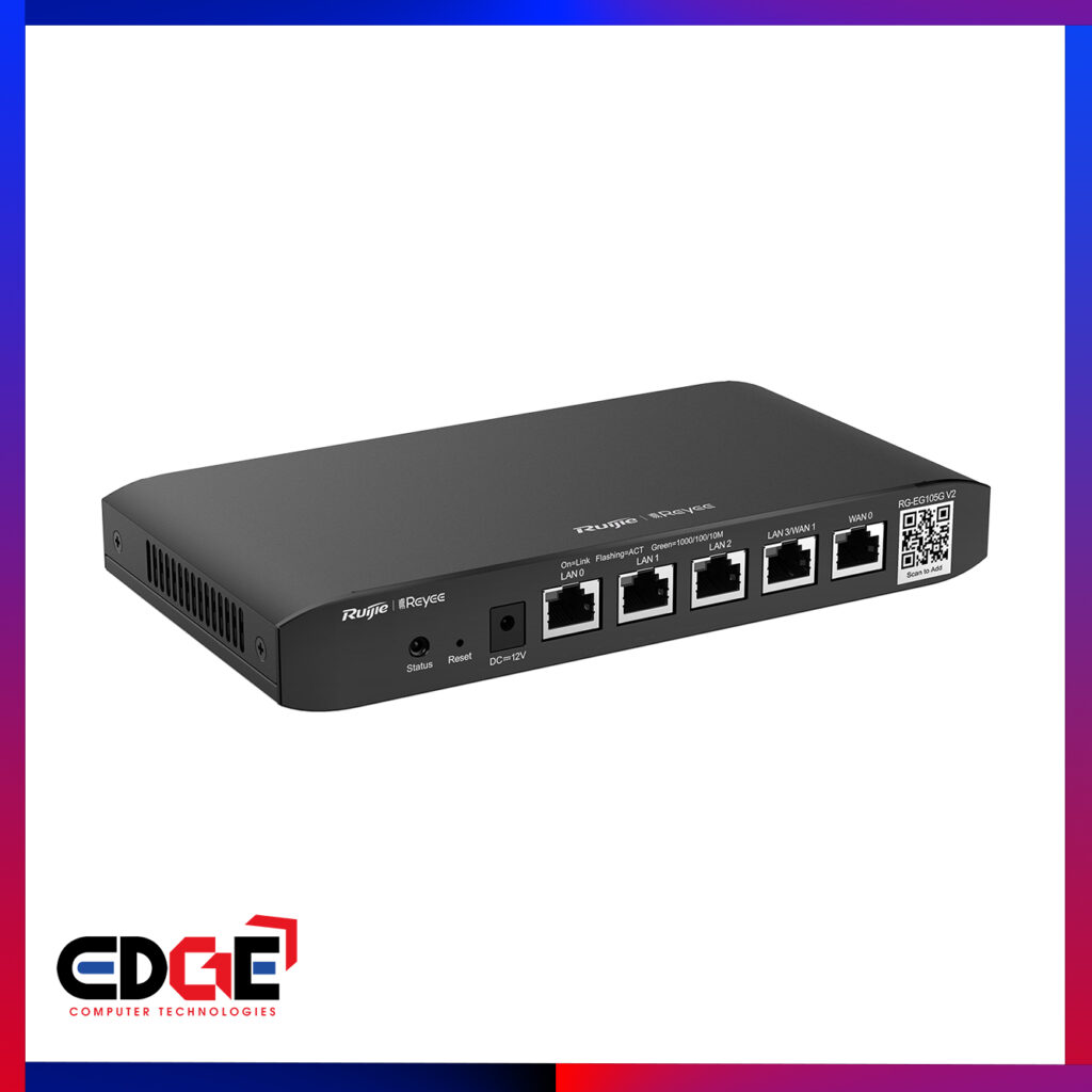 REYEE RG-EG105G V2 Reyee Cloud Managed Router – EDGE Computer Technologies