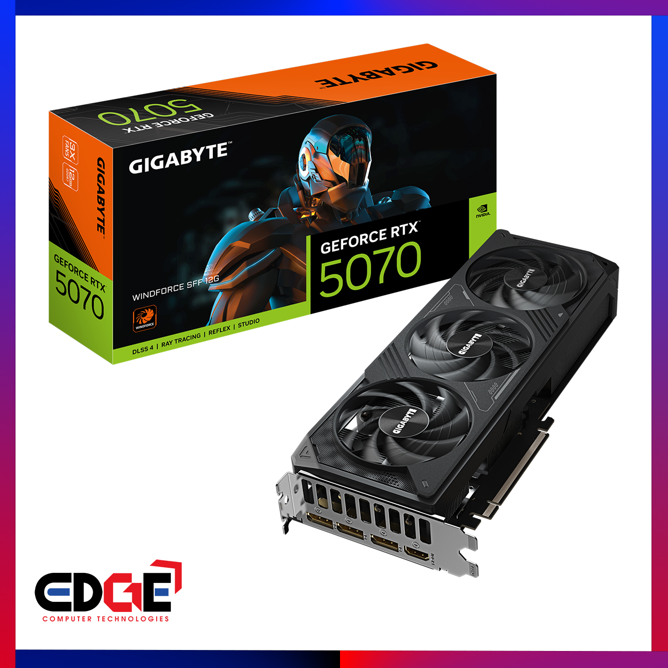 GIGABYTE RTX 5070 WINDFORCE SFF 12G 01