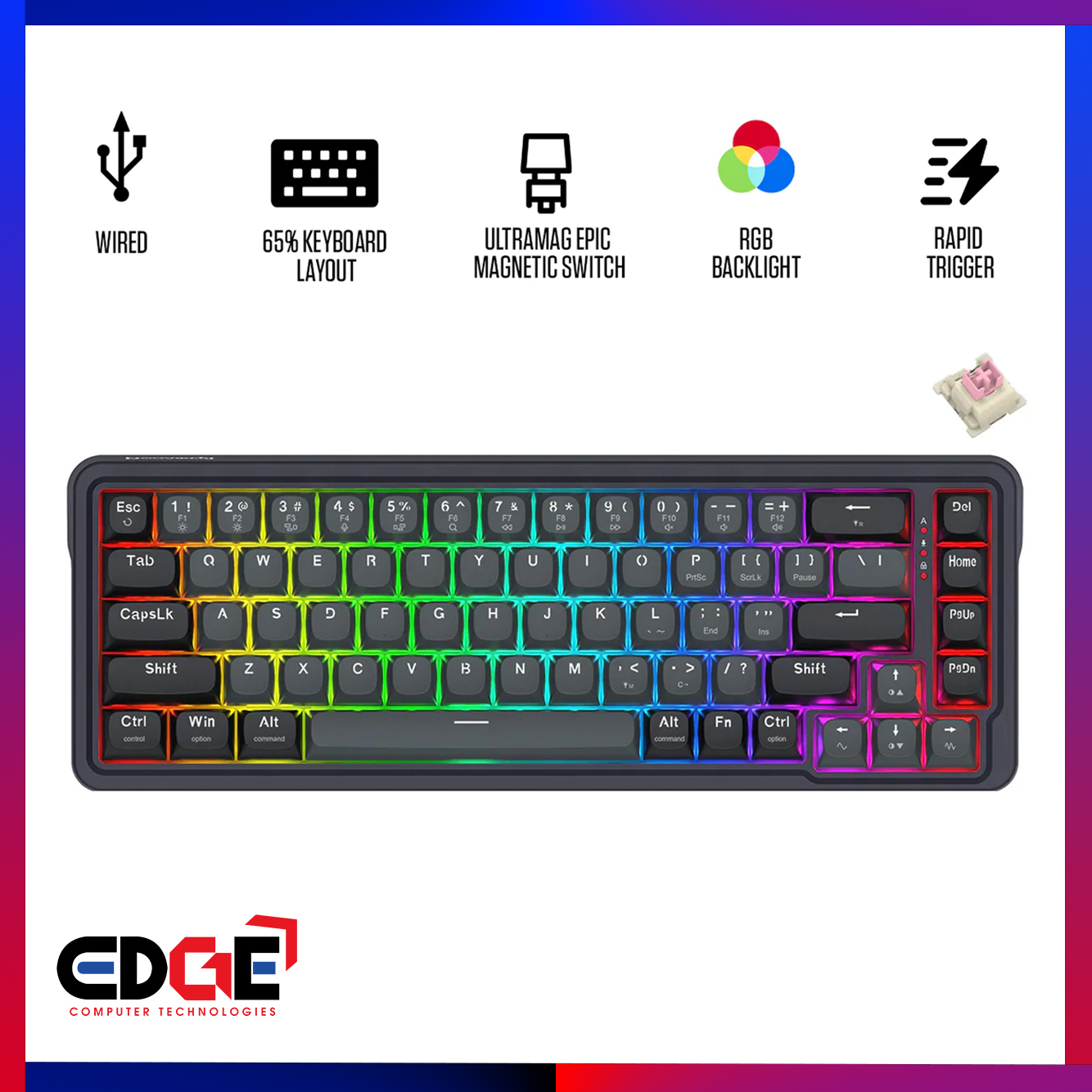 REDRAGON NOVA MAGNETIC K709GB-RGB-M 01