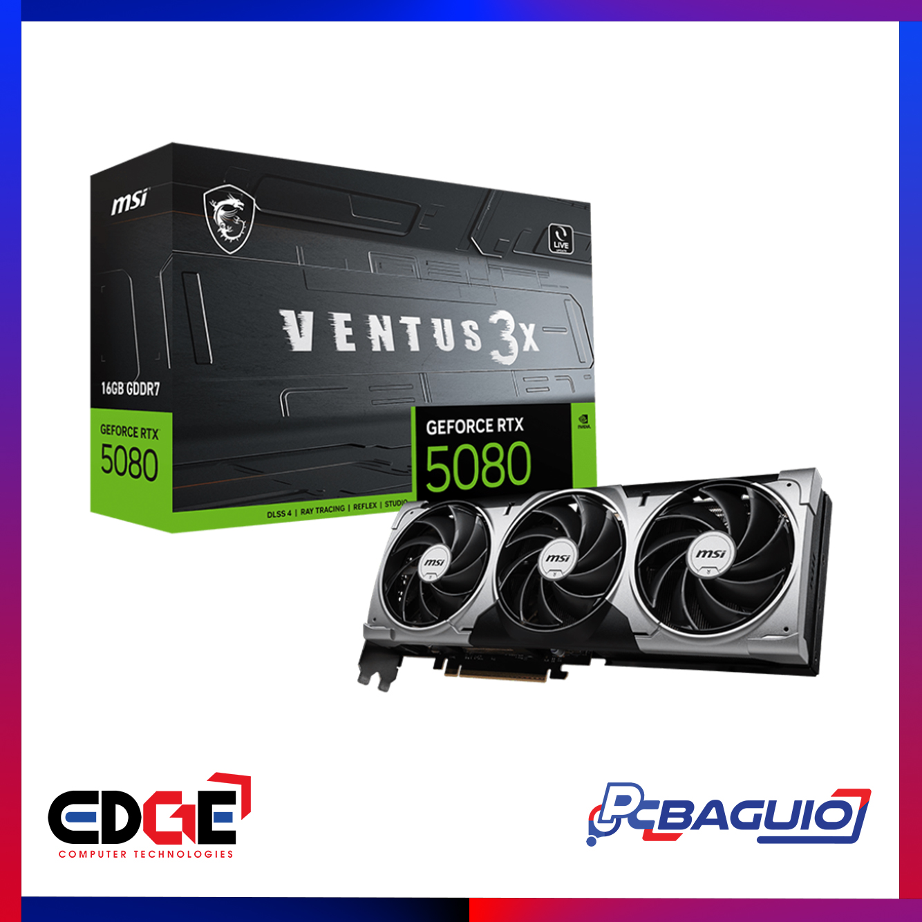 MSI RTX 5080 Ventus 3X 01