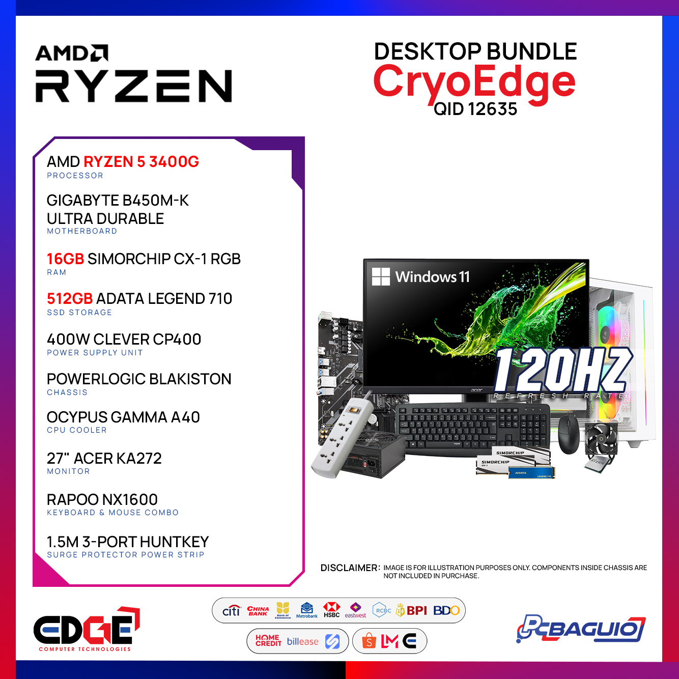 PC BUNDLE - QID 12635