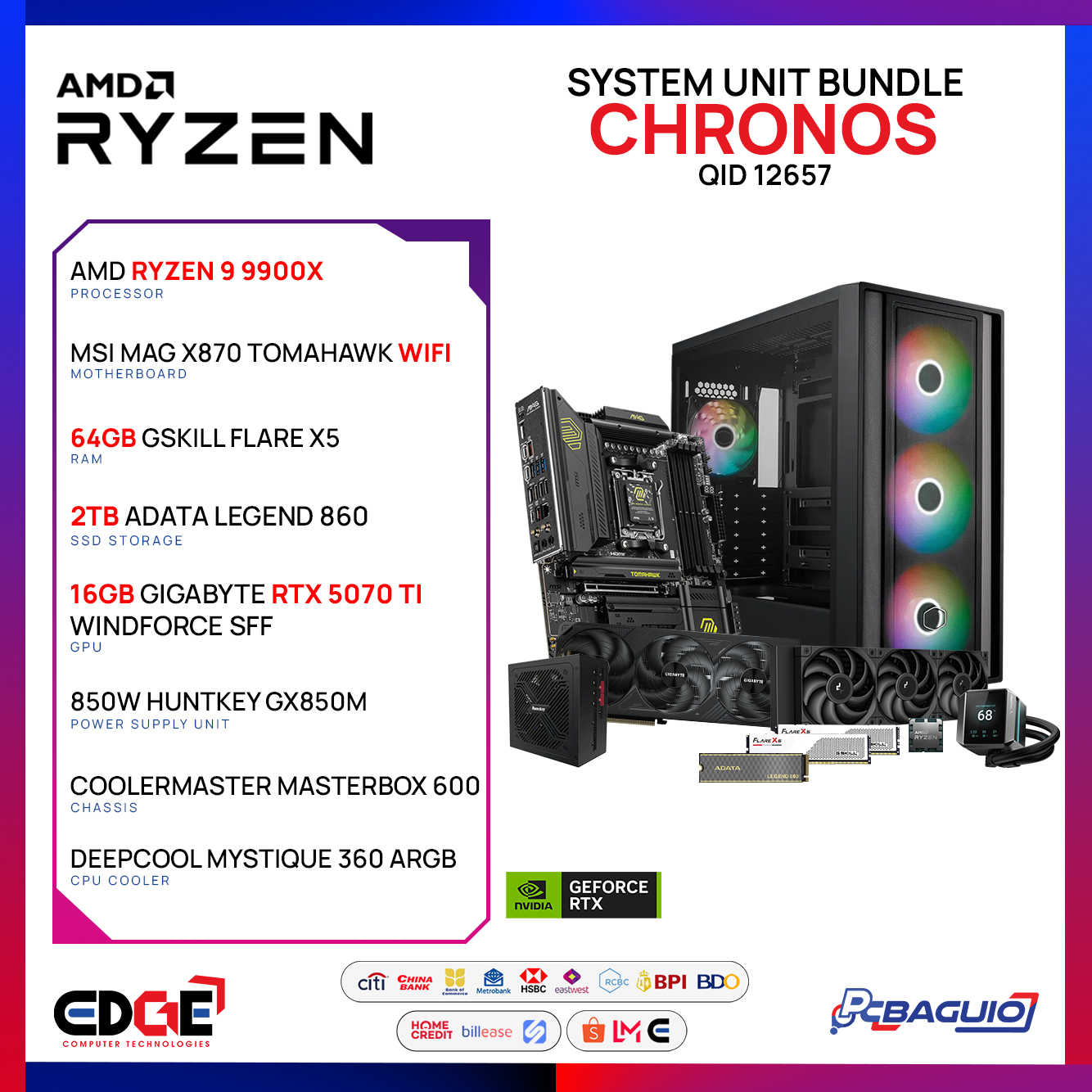 PC BUNDLE - QID 12657
