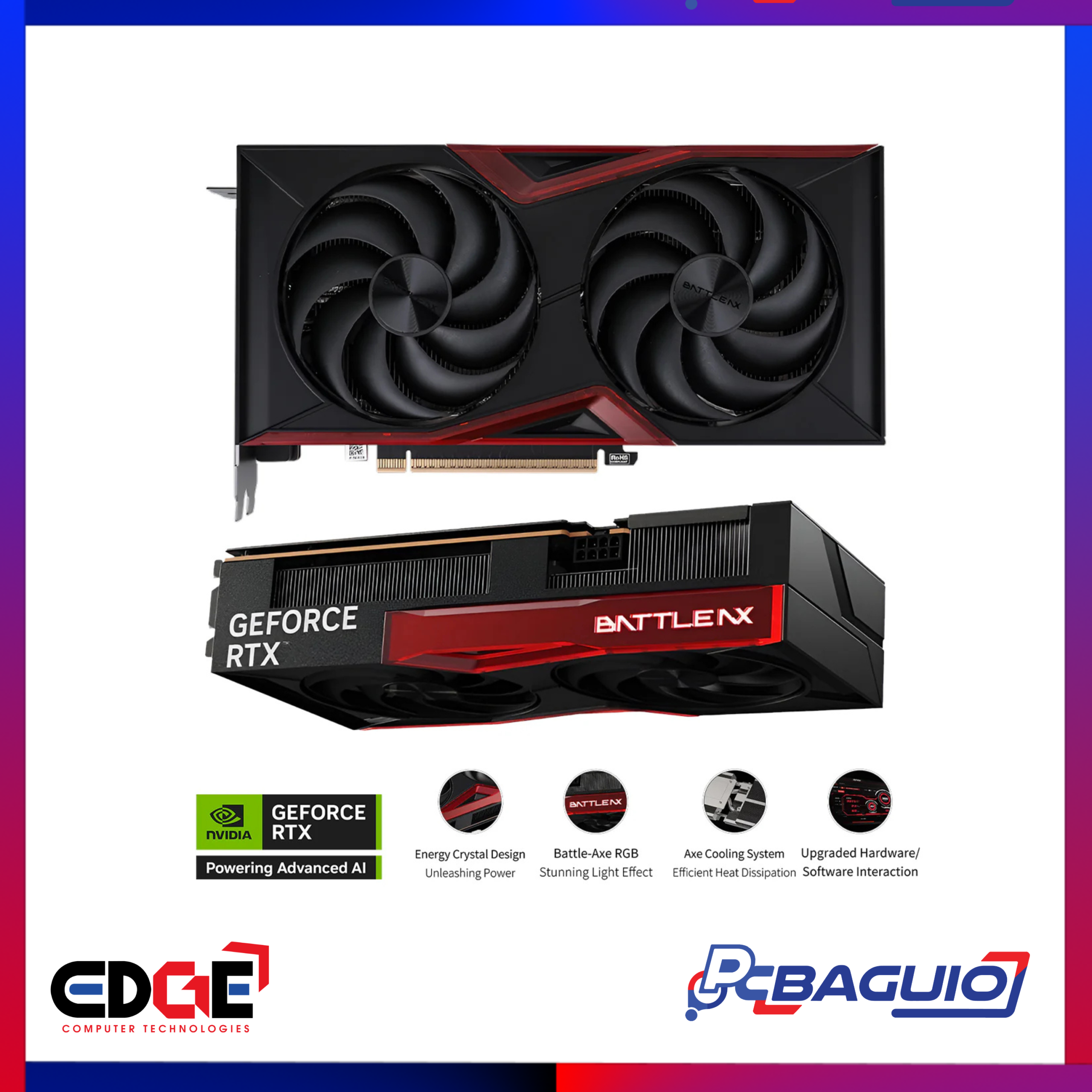 COLORFUL RTX 5060 Ti Gaming Duo GPU, 16GB GDDR7 2