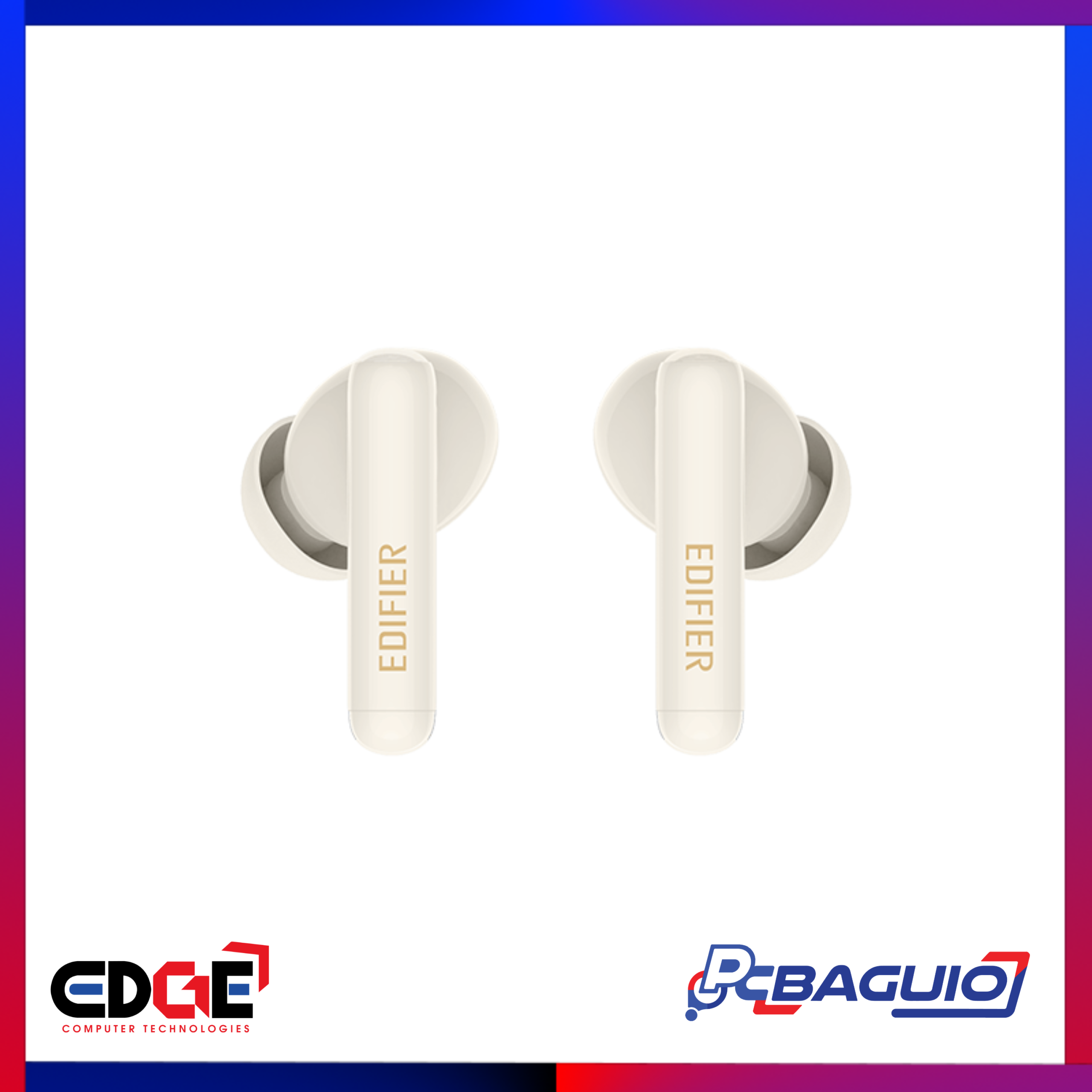 EDIFIER X5 Pro Bluetooth Earbuds, Ivory 4