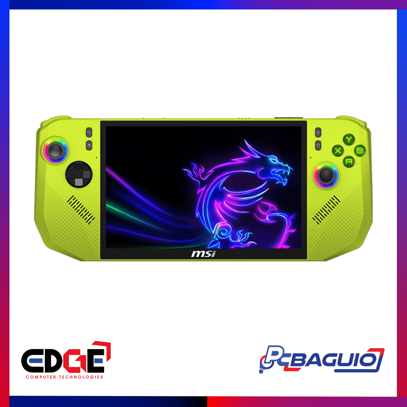 MSI Claw A8 BZ2EM-023PH NEON GREEN 01