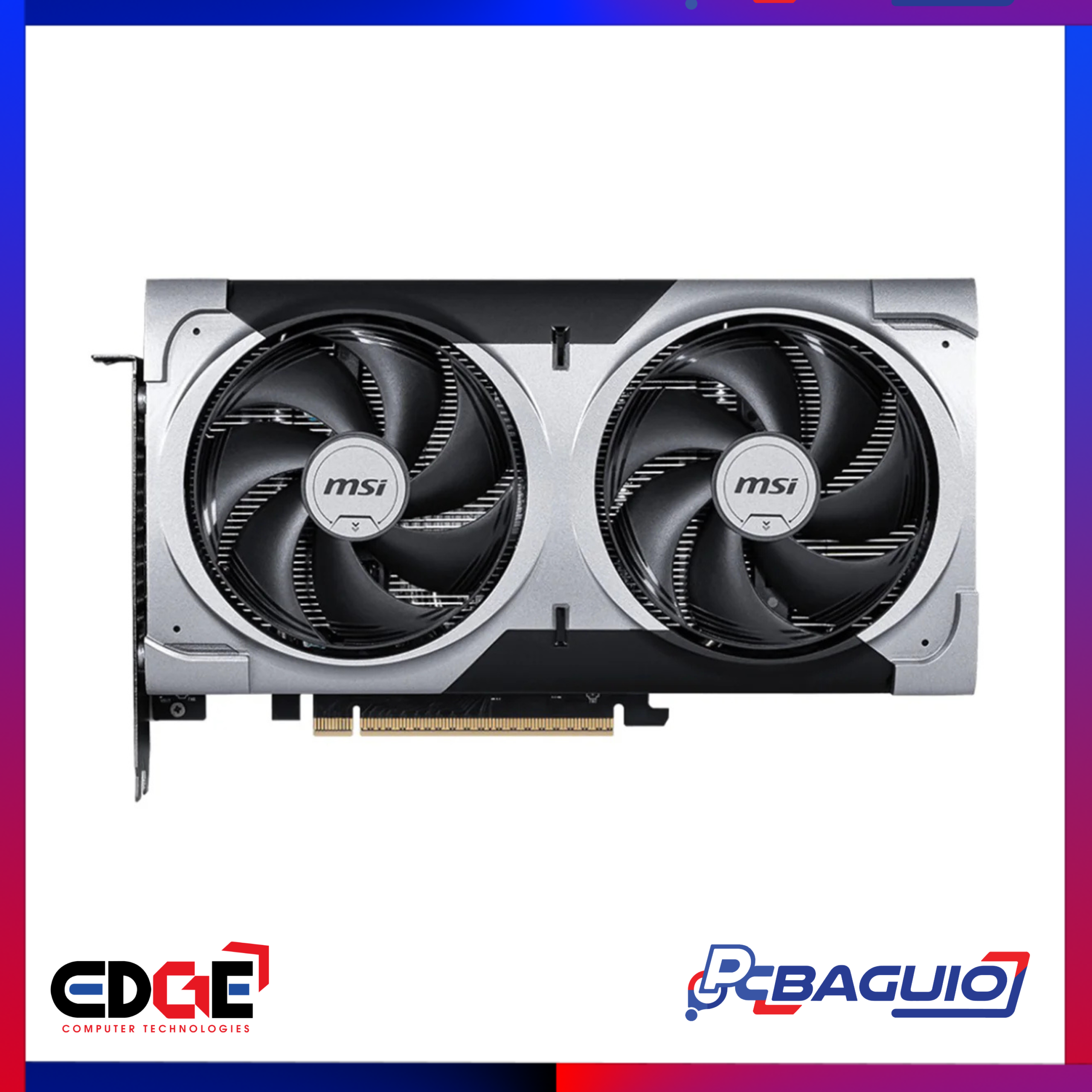 MSI RTX 5060 TI Ventus 2X OC White GPU 3