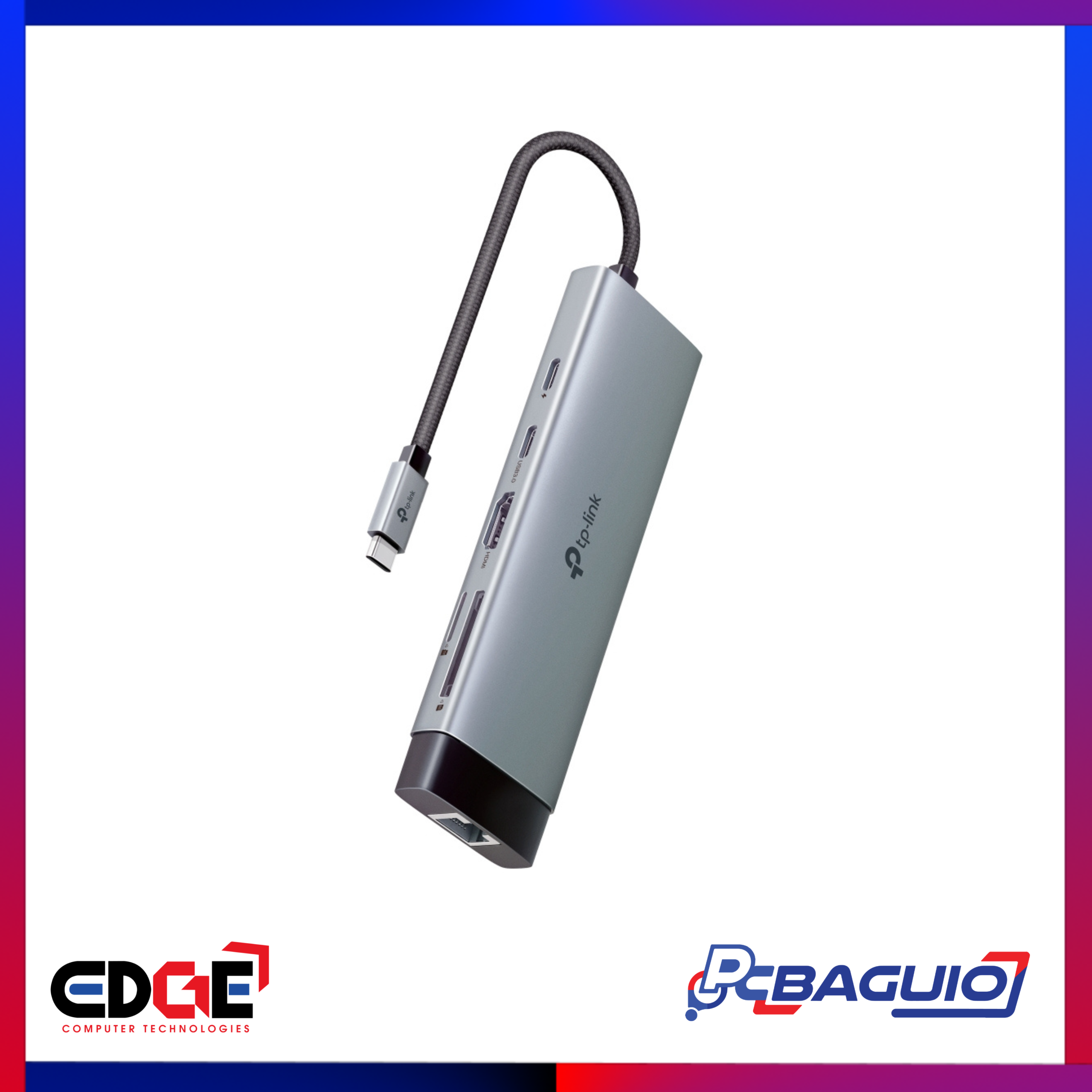 TPLINK UH9120C USB Type C 9-in-1 Hub, Black 3