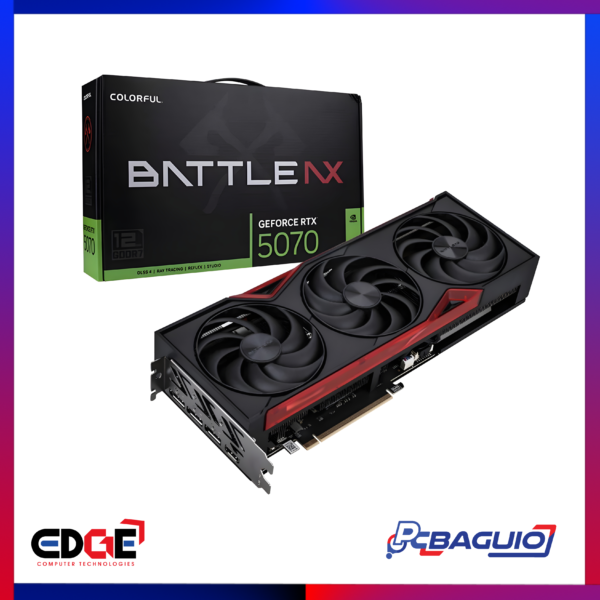 COLORFUL RTX 5070 Battle NB EX GPU, 12G GDDR7 – EDGE Computer Technologies
