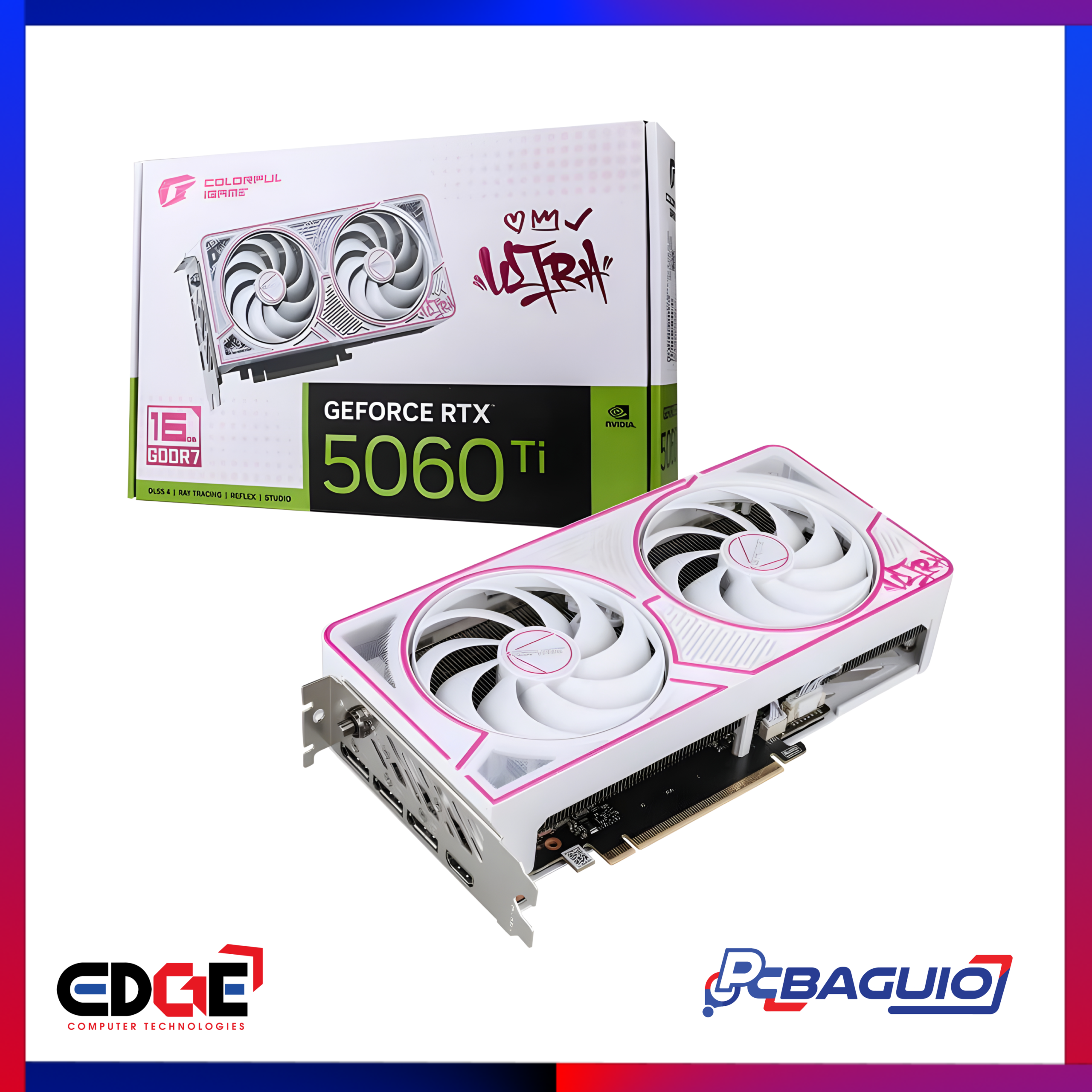 COLORFUL iGAME RTX 5060 Ti Ultra W Duo OC GPU 16GB