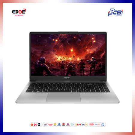TECNO Megabook K15S Laptop | K15SDA | Ryzen™ 5 7430U | AMD Radeon™ Graphics, 15.6" FHD IPS | Space Gray