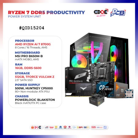 JULY | Ryzen 7 DDR5 Productivity Power System Unit