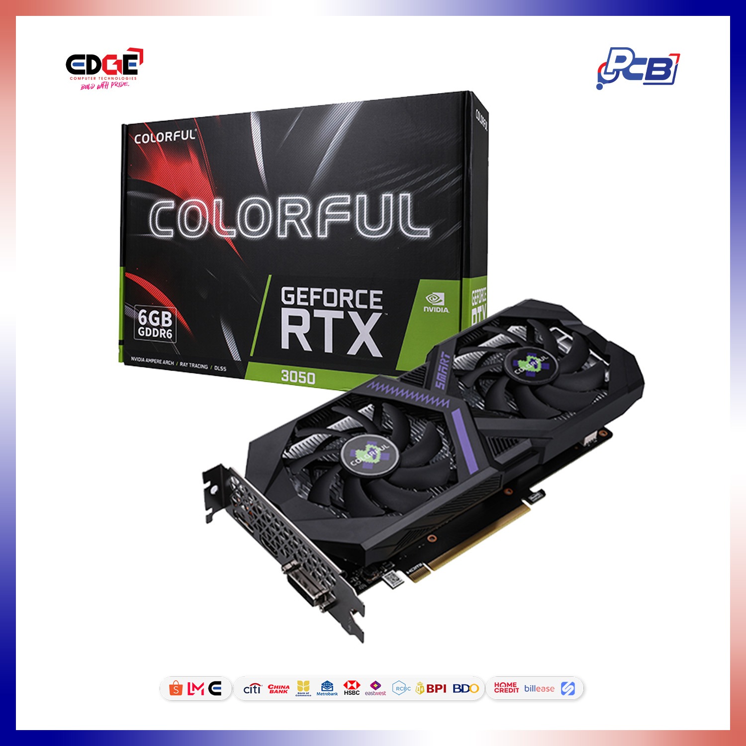 COLORFUL GeForce RTX 3050 - V4-V, 6GB GDDR6 GPU