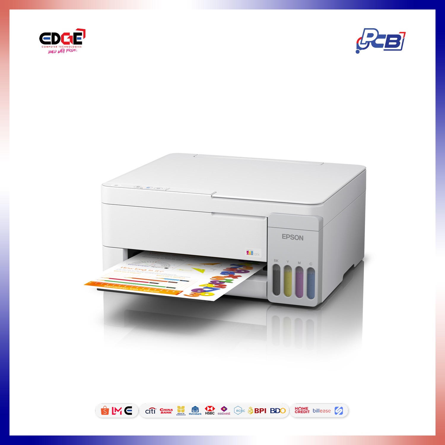 EPSON EcoTank L3316 A4 All in One Tank Printer - Image 3