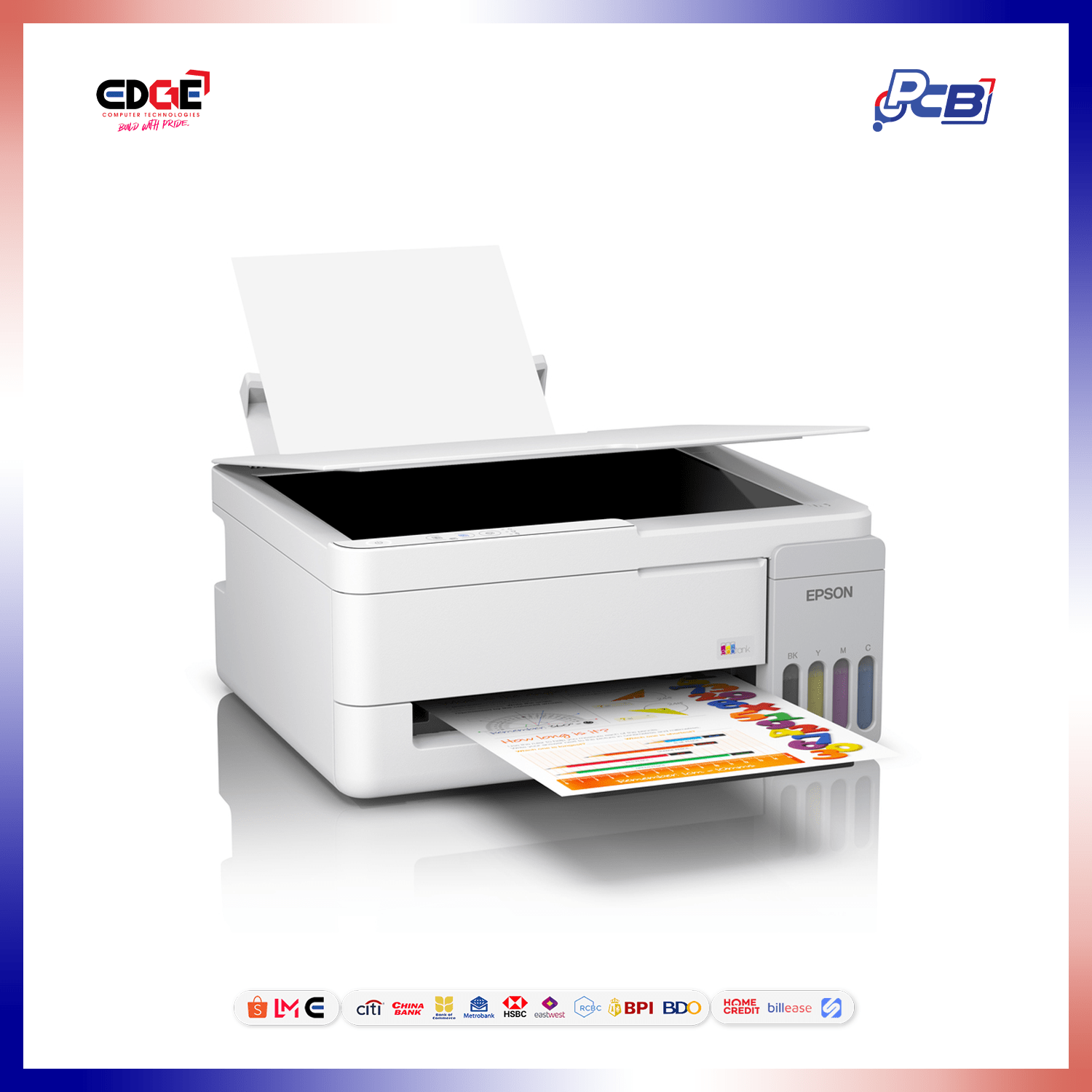 EPSON EcoTank L3316 A4 All in One Tank Printer - Image 4