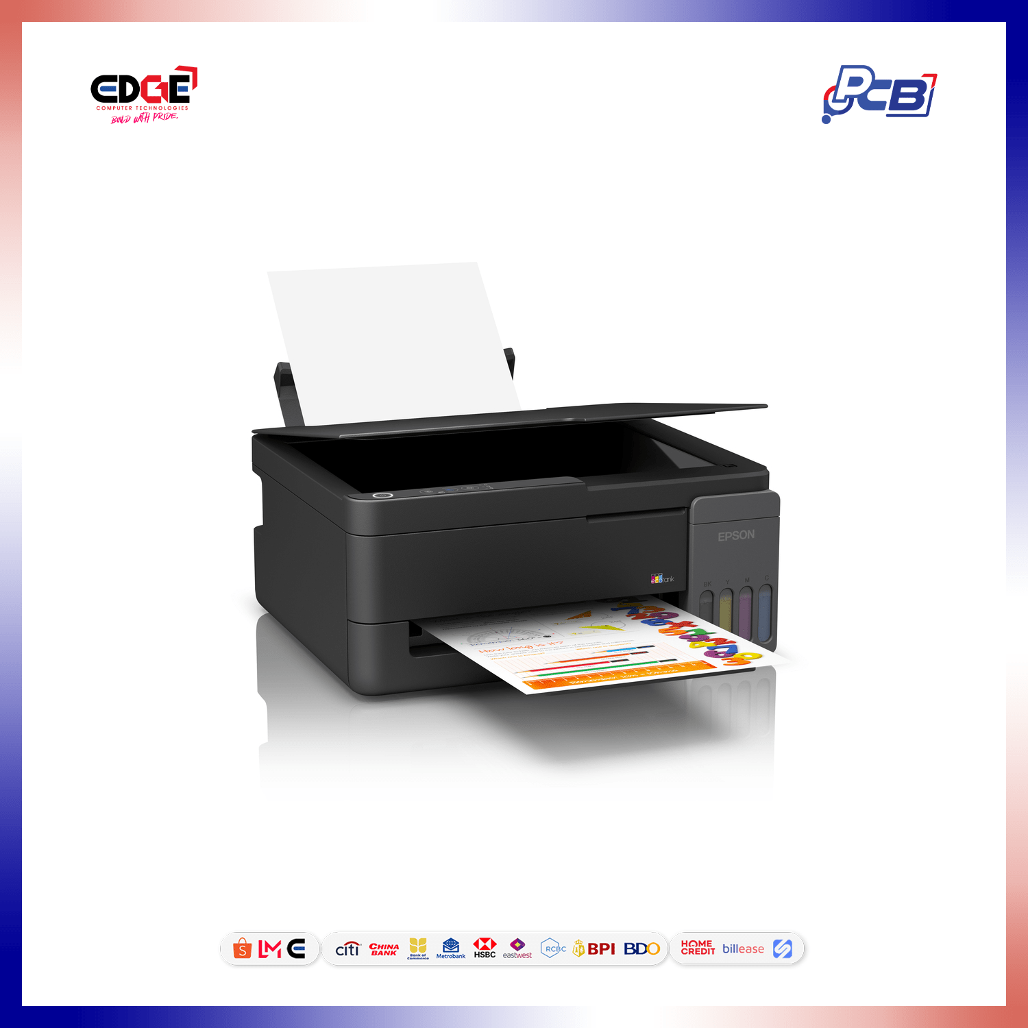 EPSON EcoTank L3310 A4 All in One Tank Printer - Image 4