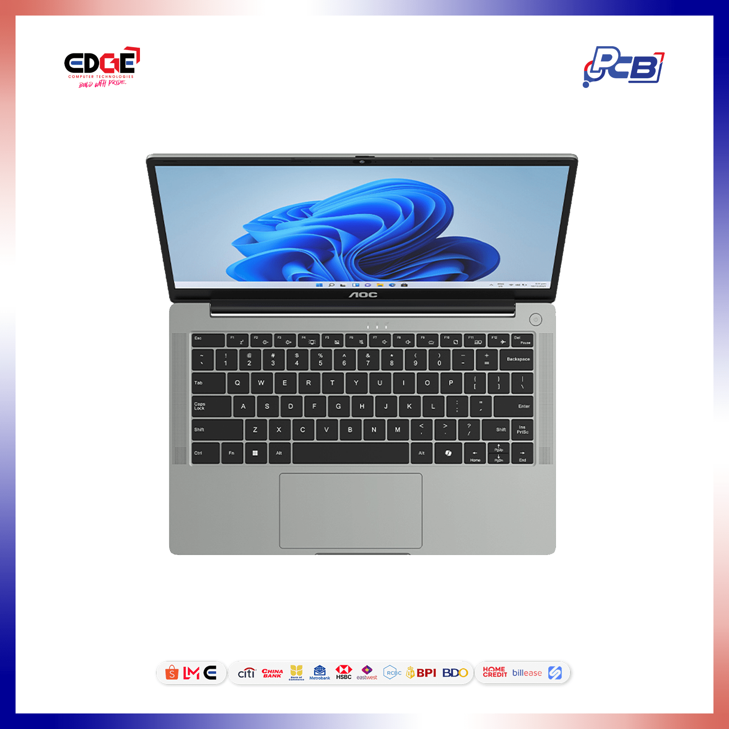 AOC N156P25-F2U6G/71 Laptop | Intel Core i5-1240U | 15.6" Display | 16GB LPDDR5 | 512GB SSD | Win 11 Pro - Image 3