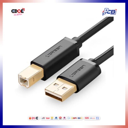 UGREEN US135/10351 USB-A to USB-B Printer Cable (1.5mtrs, 3mtrs, 5mtrs)