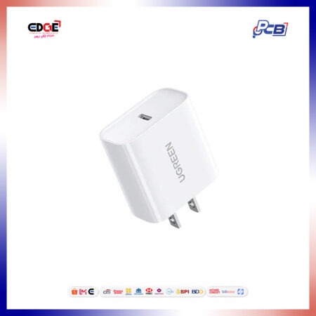 UGREEN CD137/60449 20W USB-C PD Charging Power Adapter, White