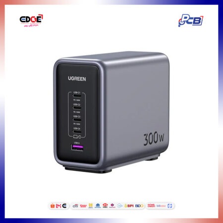 300W UGREEN Nexode CD333/90872B 5-Port PD GaN Desktop USB Charging Hub