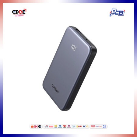 10000mAh/20W, UGREEN Zapix PB507/75131B Two-Way Power Bank, Black