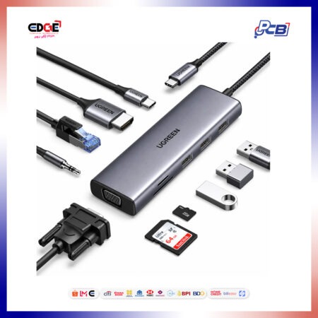 UGREEN CM498/15601 10-in-1 4K USB-C Hub