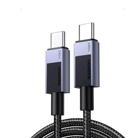 2mtrs, UGREEN L51345068 USB-C to USB-C PD Fast Charging Cable, Space Gray