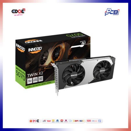 INNO3D RTX 5070 Twin X2 GPU, 12GB GDDR7