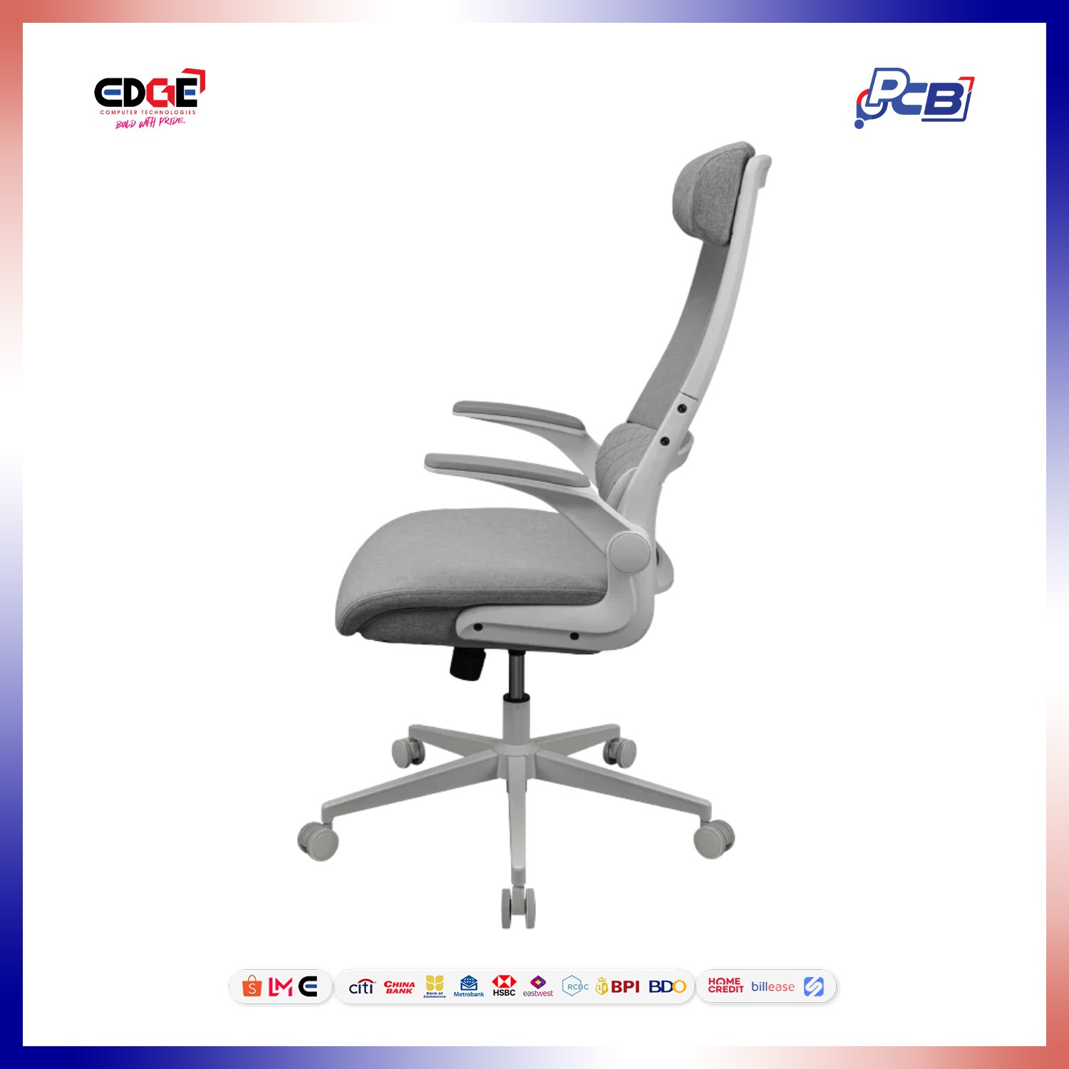 COUGAR Stryder CGR-STD-ASW Gaming Chair (White, Gray) - Image 12