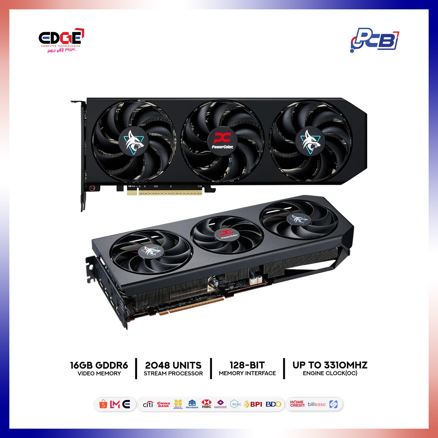 POWERCOLOR Hellhound RX 9060XT GPU, 16GB GDDR6 - Image 2