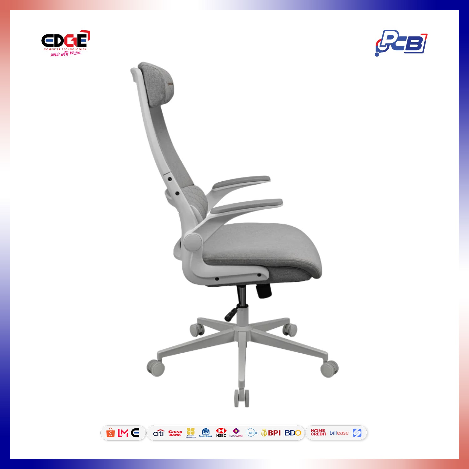 COUGAR Stryder CGR-STD-ASW Gaming Chair (White, Gray) - Image 11