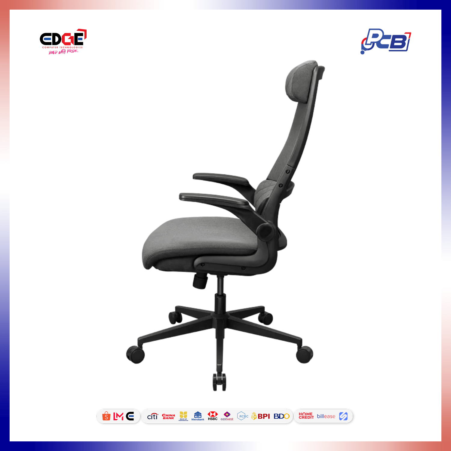 COUGAR Stryder CGR-STD-ASW Gaming Chair (White, Gray) - Image 5