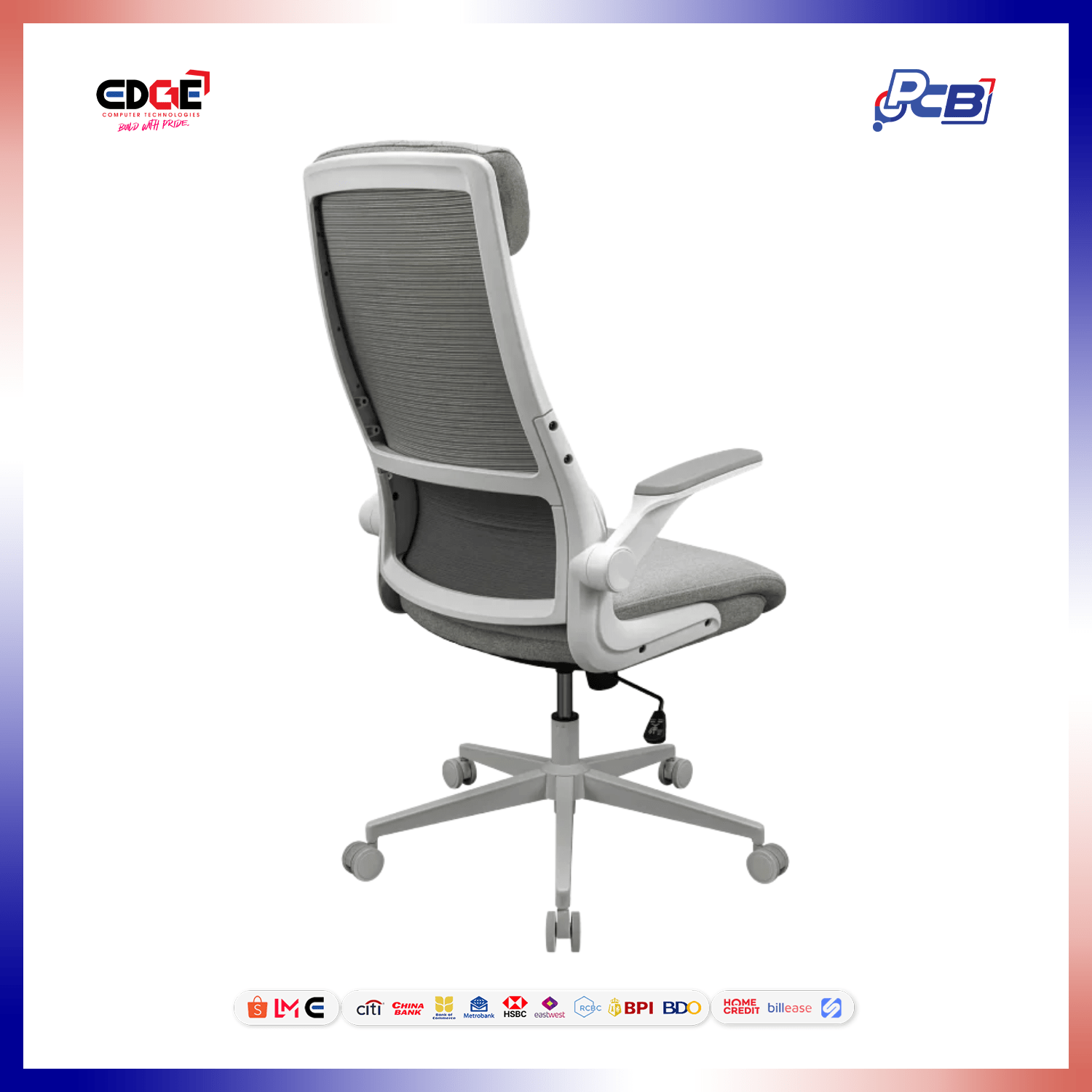 COUGAR Stryder CGR-STD-ASW Gaming Chair (White, Gray) - Image 15