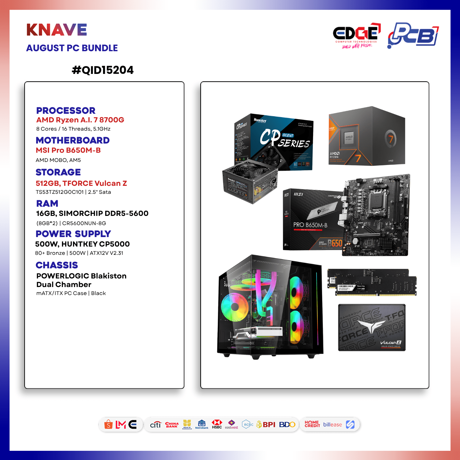 KNAVE | AUGUST 2026 PC BUNDLE