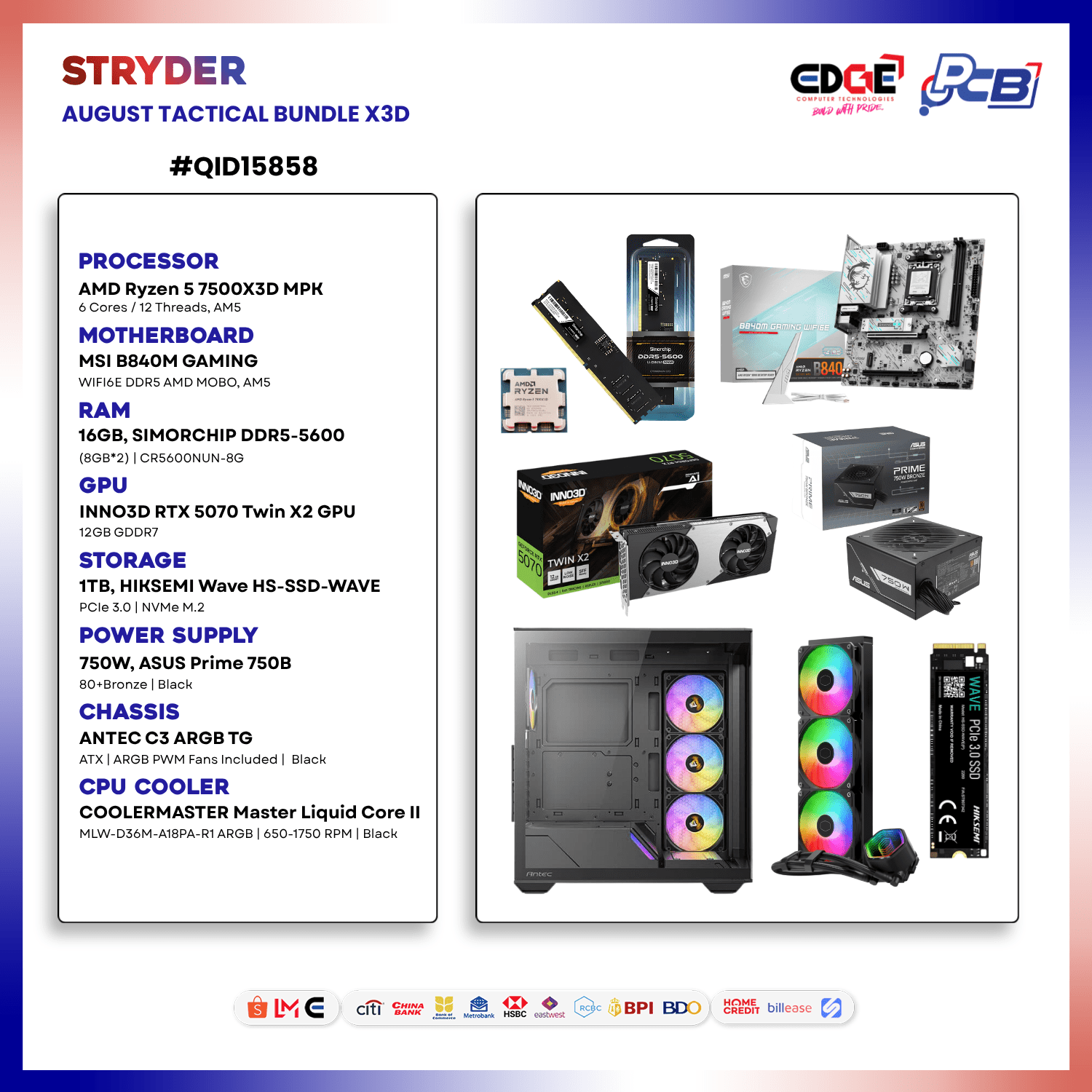 STRYDER | AUGUST 2026 Tactical Build