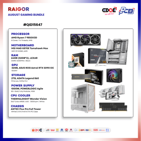 RAIGOR | AUGUST 2026 Gaming Bundle