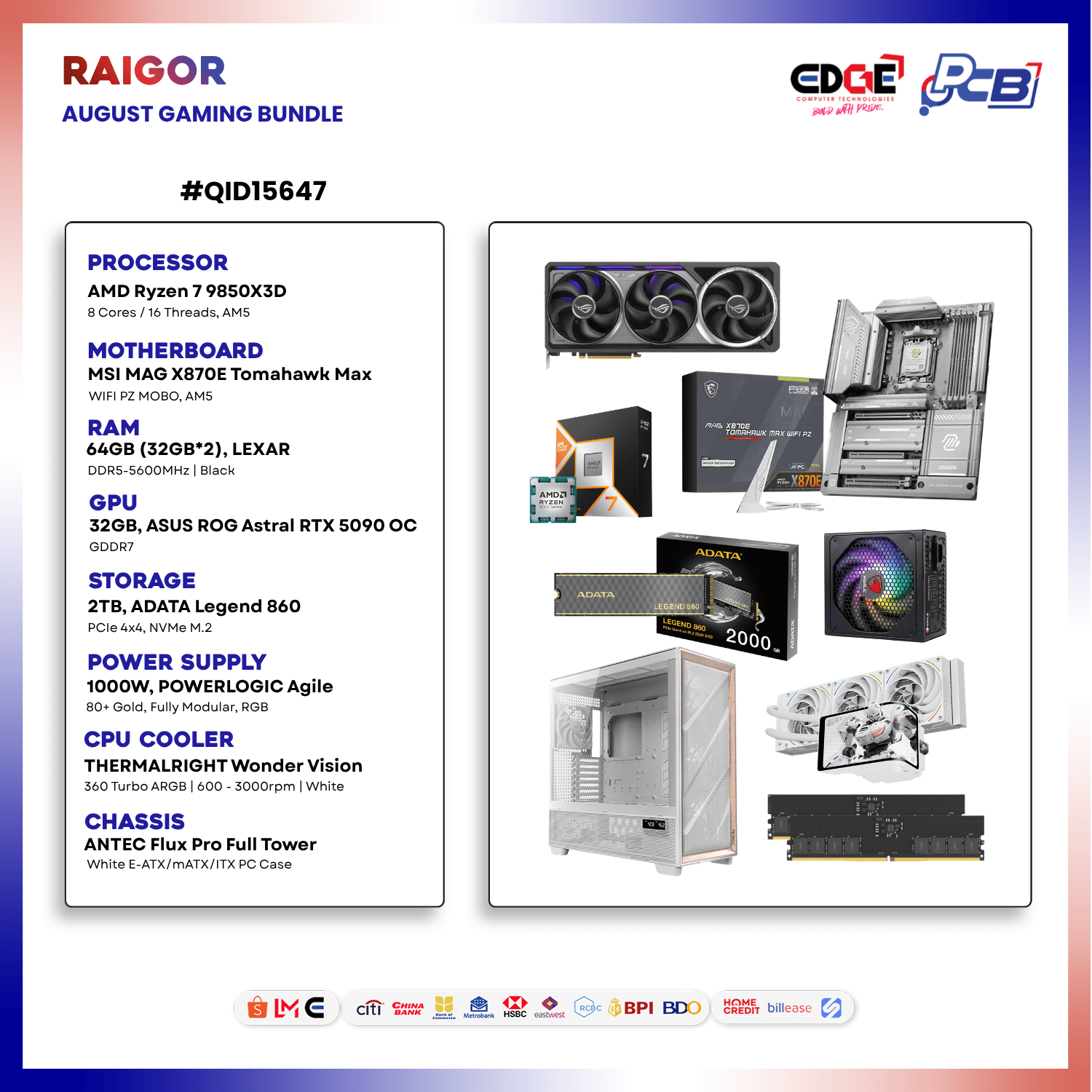 RAIGOR | AUGUST 2026 Gaming Bundle