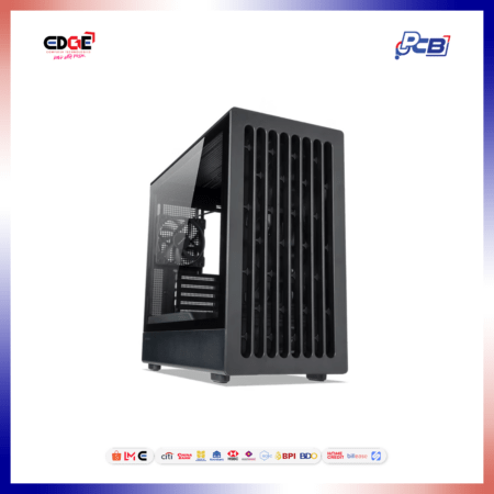 TECWARE Titan M TG PC Chassis, TWCA-TITANM-BK, 3*120mm Non-ARGB Fans, Black