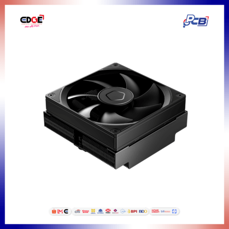 IDCOOLING IS-47-XT V2 Low Profile CPU Cooler, 47mm, 800-3000rpm, 47.5CFM, Black