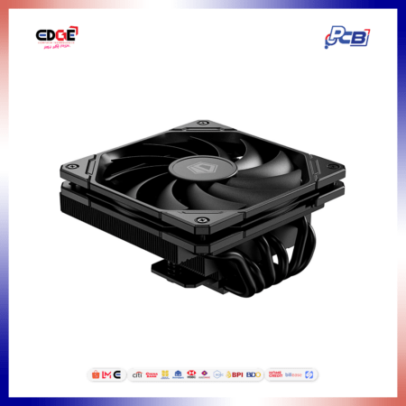 IDCOOLING IS-67-XT Low Profile CPU Cooler, 67mm, 500-2200rpm, 67.58CFM, Black