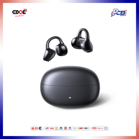 UGREEN ClipBuds Pro WS218/85185 Hybrid Active-Noise Cancelling Earbuds, Black