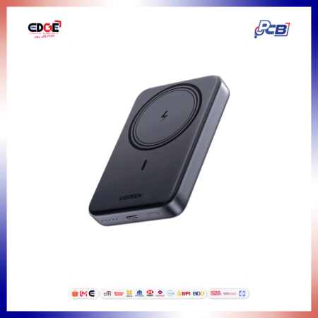 20W/37Wh, UGREEN PB561/25919C Zapix Magnetic Wireless Fast Charging Power Bank, Black
