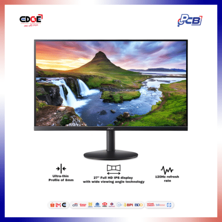 27", AOPEN 27SA3 P1bi Monitor, 1920x1080 FHD In-plane Switching, 144Hz Vision Care, SA3 Series