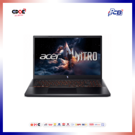 ACER Nitro V 15 Gaming Laptop, ANV15-A31-R7K1, AMD Ryzen 5 150, RTX 5050 8GB, 15.6 FHD IPS 165Hz, Obsidian Black